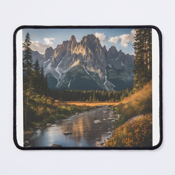Item preview, Stream leaving the mountain.  designed and sold by NicMacTees.