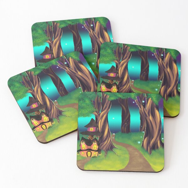 Item preview, fantasy forest designed and sold by Wolpanda.