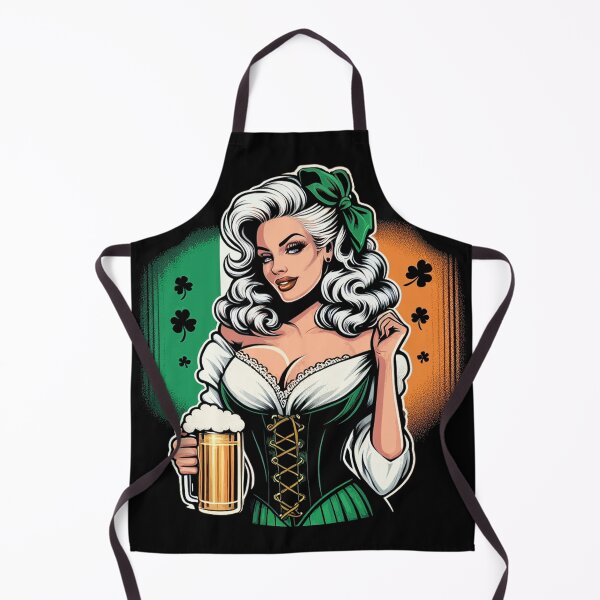 Item preview, Hot Irish Pin-up designed and sold by PulpVintage.