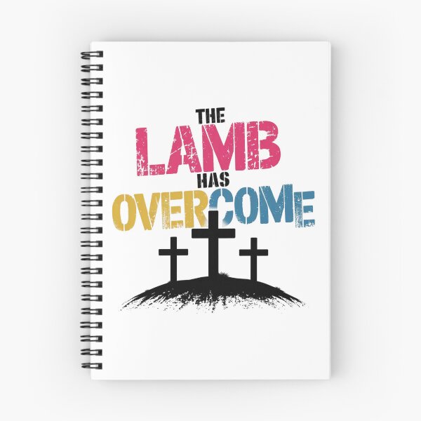 Item preview, The Lamb Has Overcome, Cross Art designed and sold by Faithloveshop.