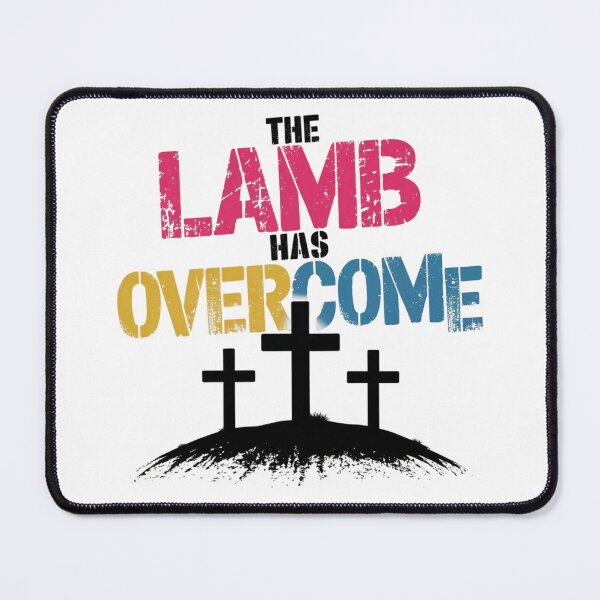 Item preview, The Lamb Has Overcome, Cross Art designed and sold by Faithloveshop.