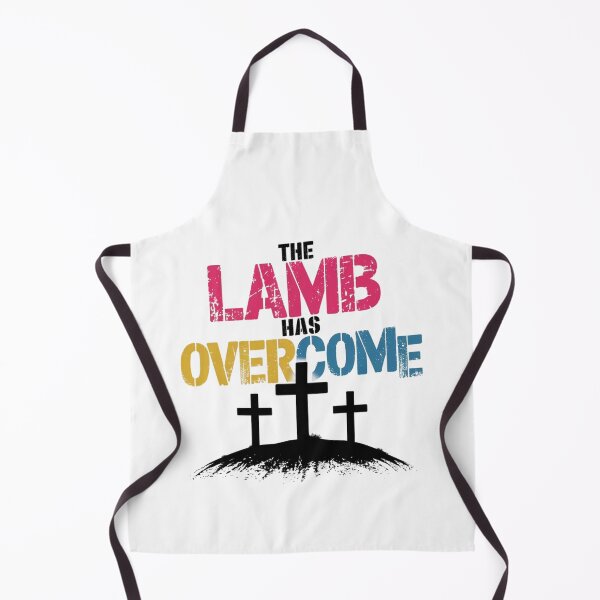 Item preview, The Lamb Has Overcome, Cross Art designed and sold by Faithloveshop.