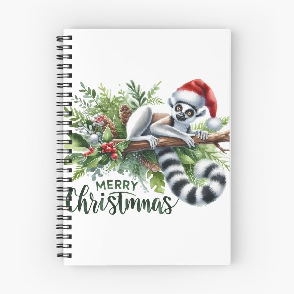 Item preview, Christmas Lemur designed and sold by maximinano100k.