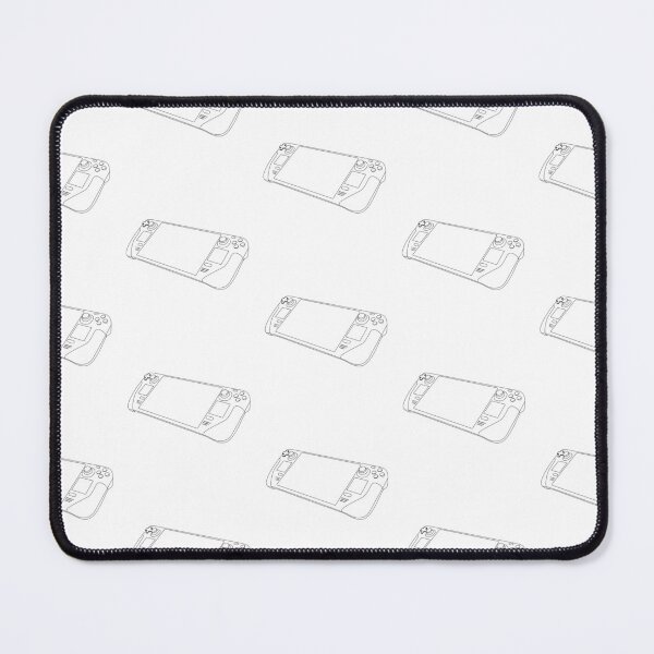 Item preview, Steamdeck - Handheld Game Console - Black Outline designed and sold by RetroGDesigns.