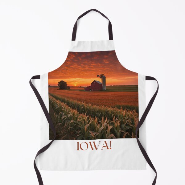 Aperçu de l'œuvre Iowa créée et vendue par NicMacTees.