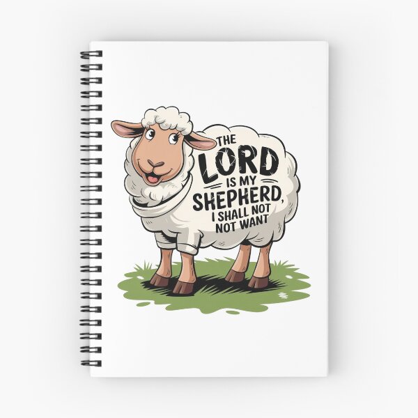 Item preview, The Lord is My Shepherd, I Shall Not Want, Psalm 23:1 designed and sold by Faithloveshop.