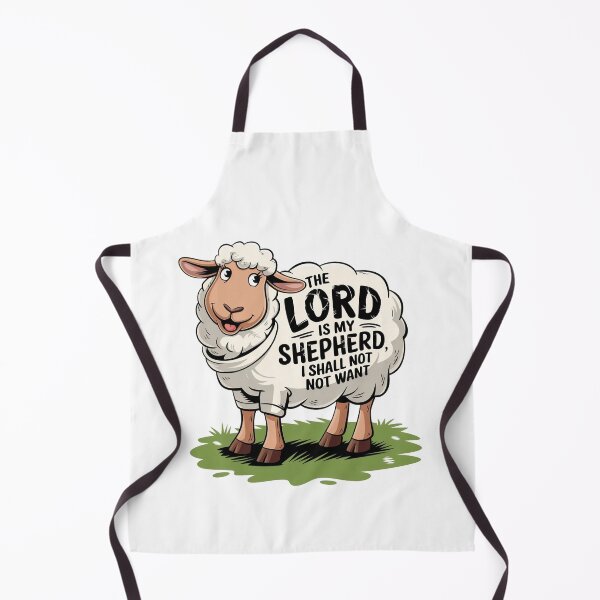 Item preview, The Lord is My Shepherd, I Shall Not Want, Psalm 23:1 designed and sold by Faithloveshop.