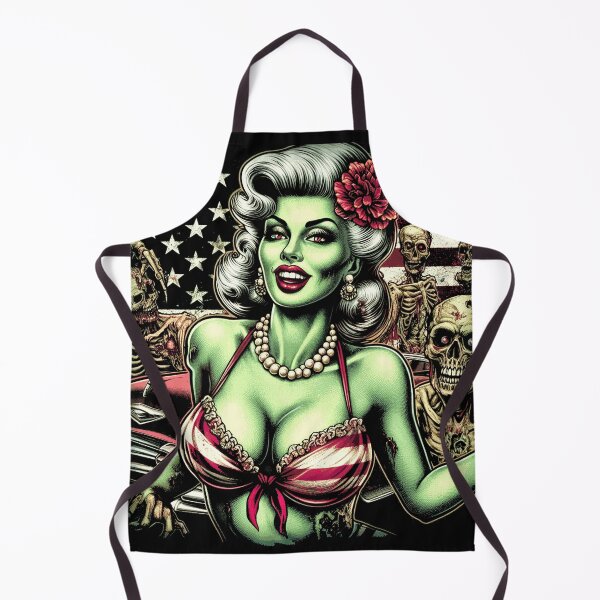 Item preview, Hot Zombie Woman designed and sold by PulpVintage.