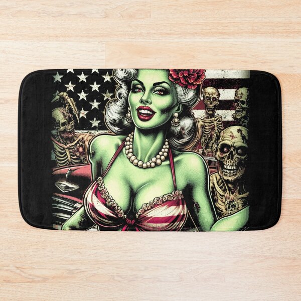 Item preview, Hot Zombie Woman designed and sold by PulpVintage.