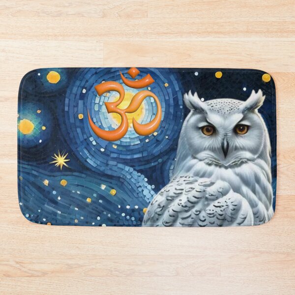 Item preview, Om Owl Totem designed and sold by GothicaMystica.