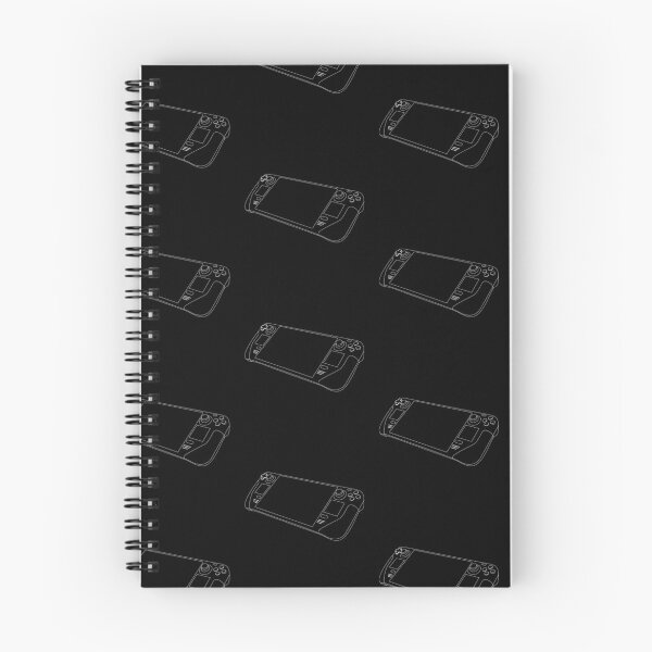 Item preview, Steamdeck - Handheld Game Console - White Outline designed and sold by RetroGDesigns.