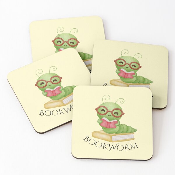 Item preview, Bookworm designed and sold by MightyPenShop.