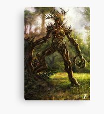 Skyrim Spriggan Fan Art Poster Canvas Print
