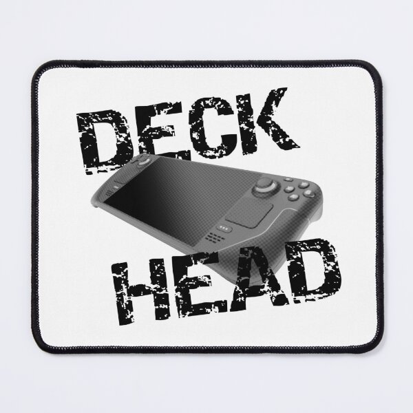 Item preview, Deck Head - Handheld Game Console - Black designed and sold by RetroGDesigns.