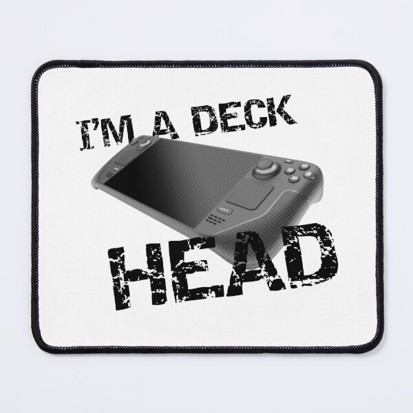Item preview, I'm A Deck Head - Handheld Game Console - Black designed and sold by RetroGDesigns.