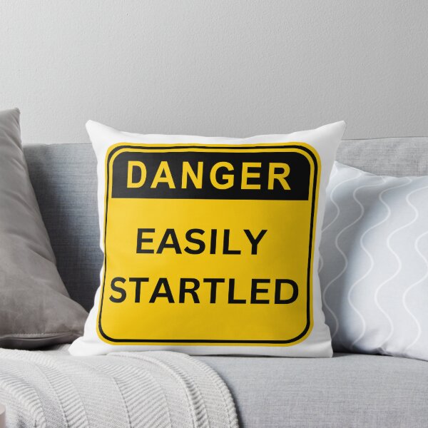Item preview, Easily Startled Sign designed and sold by Youssefs-art.