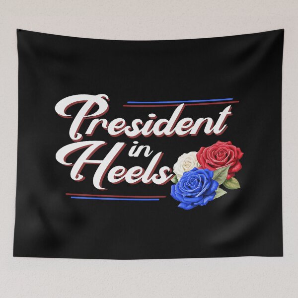 Item preview, President in Heels, First Female President designed and sold by orangeblue21.