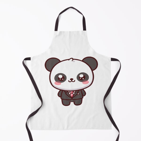 Item preview, Business Panda, panda bear in kawaii chibi style wearing a suit designed and sold by AdrianMDesigns.