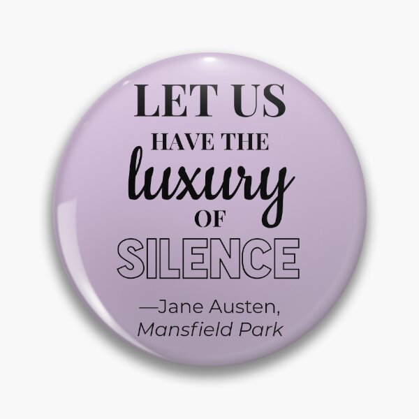 Item preview, Let us have the luxury of silence designed and sold by NerdyThreadArt.