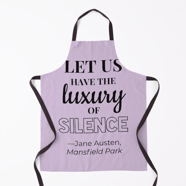Item preview, Let us have the luxury of silence designed and sold by NerdyThreadArt.
