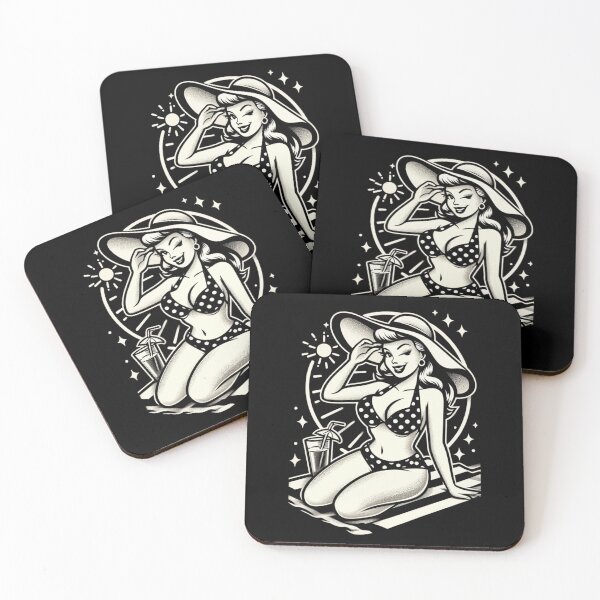 Item preview, Cute Swimsuit Pin-up designed and sold by PulpVintage.