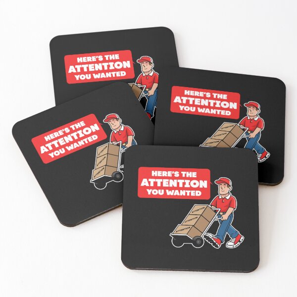 Item preview, Here's the attention you wanted - attention seeker  designed and sold by messy-nessie.