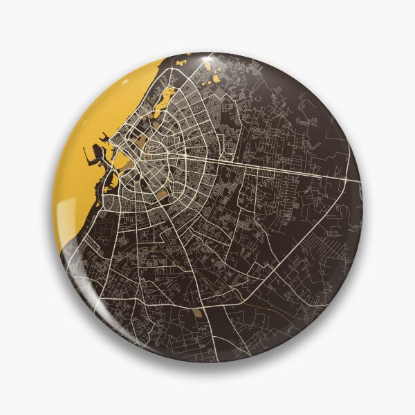 Item preview, Benghazi City Map of Libya - Pastel designed and sold by deMAP.