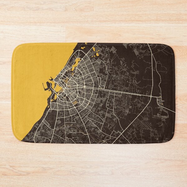 Item preview, Benghazi City Map of Libya - Pastel designed and sold by deMAP.