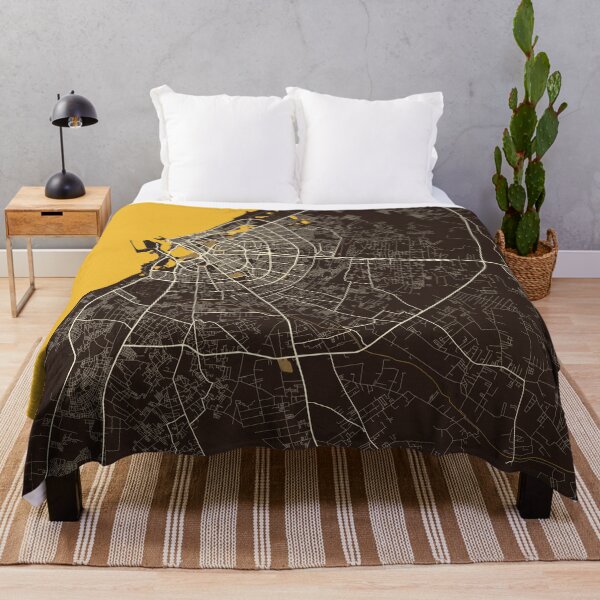 Item preview, Benghazi City Map of Libya - Pastel designed and sold by deMAP.