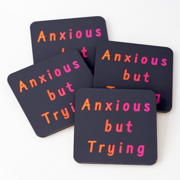 Item preview, Anxious but Trying  designed and sold by Amanda1775.