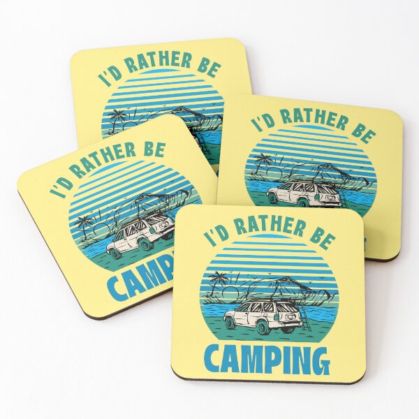 Item preview, I'd rather be Camping designed and sold by 87-Aesthetics.
