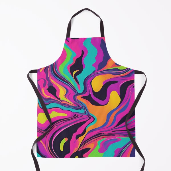 Item preview, Retro Neon Swirl designed and sold by NicMacTees.