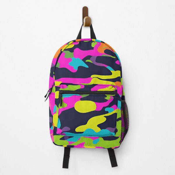 Item preview, Retro neon camo designed and sold by NicMacTees.