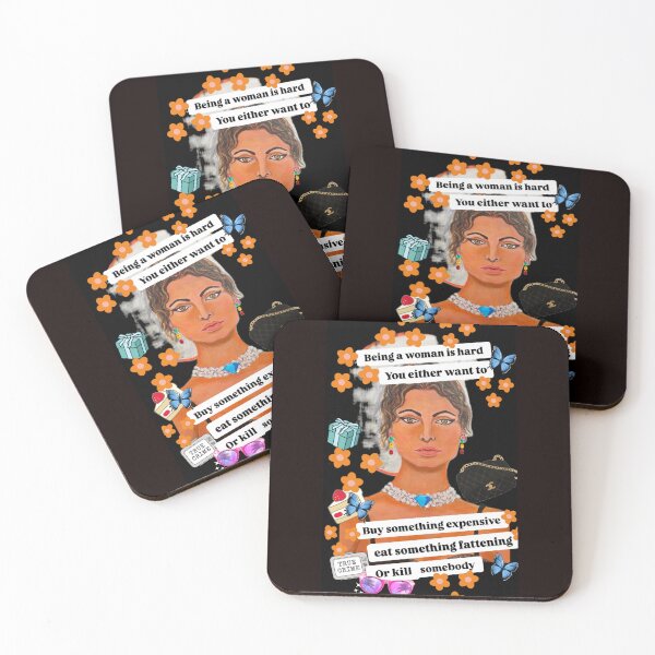Item preview, iarthappy to be a woman, its hard to be a woman designed and sold by tracey jacobson.