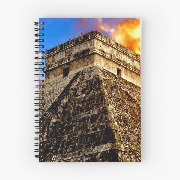 Item preview, El Castillo's Hidden Pyramid Chichen Itza Mexico Advertising Print designed and sold by posterbobs.