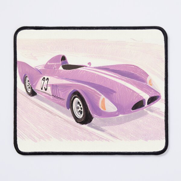 Item preview, Purple race car C0 designed and sold by cosmosadventure.