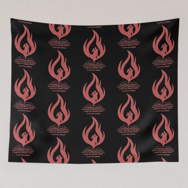 Item preview, I Like My Books With A Little Sizzle designed and sold by AngelGo73.
