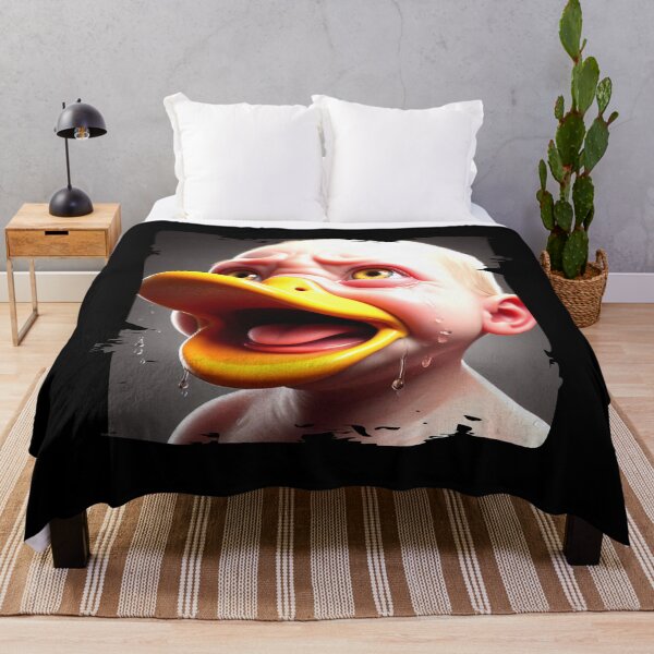 Item preview, Crying Baby with a Duck Beak - Surreal Art designed and sold by Hungry-Murphy.