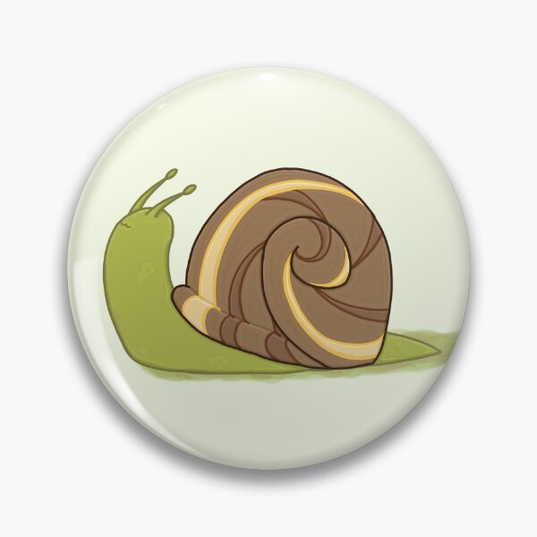 Item preview, Cute Green Snail designed and sold by KitKattyDesigns.