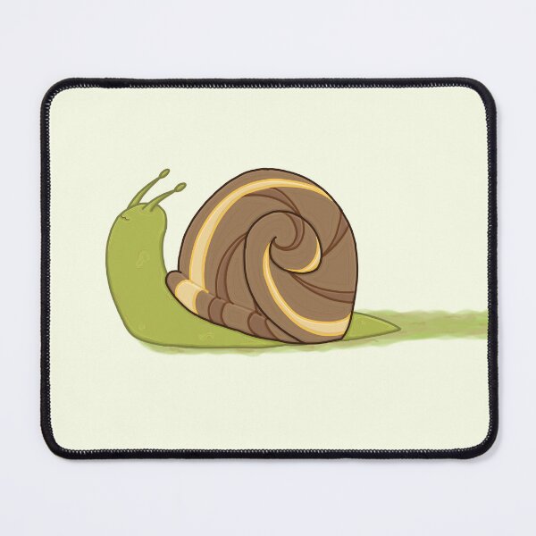 Item preview, Cute Green Snail designed and sold by KitKattyDesigns.