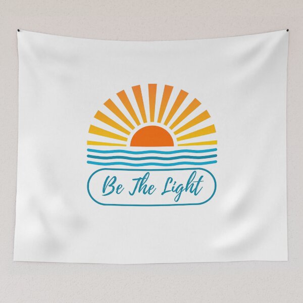 Item preview, Be The Light, teal designed and sold by Redeemed365.
