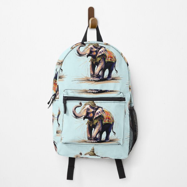 Item preview, A drawing of an elephant with a crown on its head designed and sold by PWDigitalArt.