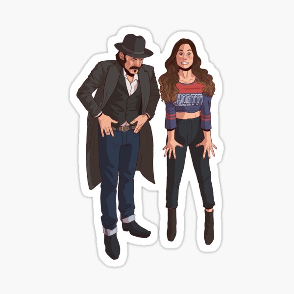 the pose Sticker