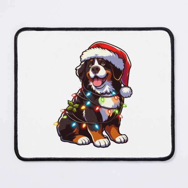 Item preview, Bernese Mountain Dog Christmas designed and sold by doodIllustrate.