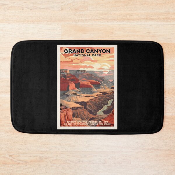 Item preview, Grand Canyon National Park, Vintage Travel designed and sold by PinkandP.