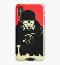 Fallout NCR Ranger Contrast Fan Art Poster iPhone Case