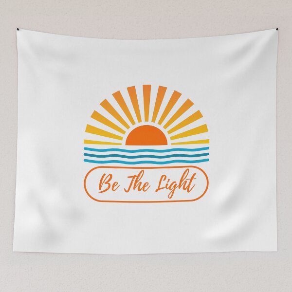 Item preview, Be The Light, orange designed and sold by Redeemed365.