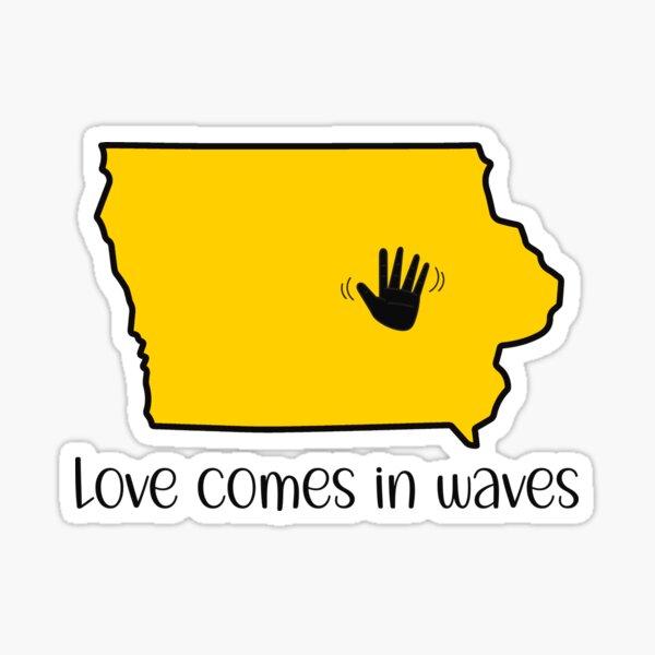 Item preview, Iowa Wave designed and sold by 319DesignLab.