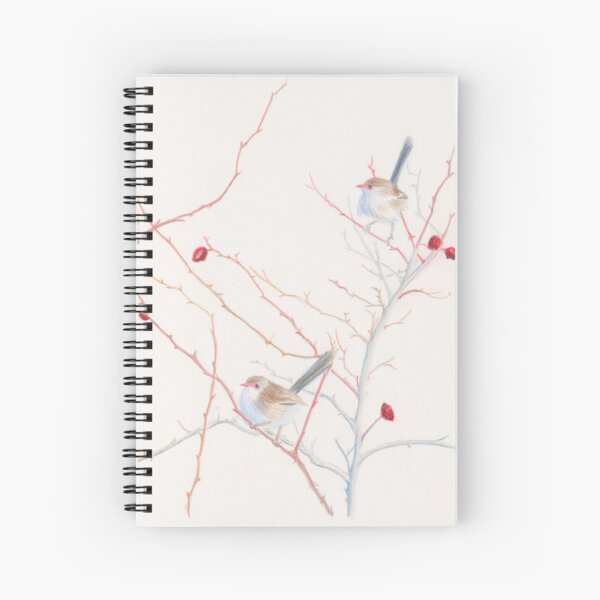Item preview, Wrens on branches designed and sold by Sandra Johnston.
