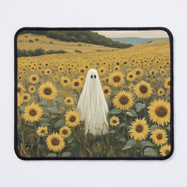Item preview, Lonely Ghost In The Sunflower Field designed and sold by DreamyLemons.